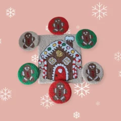 Set apéro noël avec fond