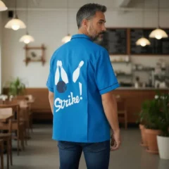 chemise bowling strike décor