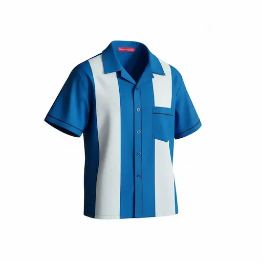 chemise bowling strike face