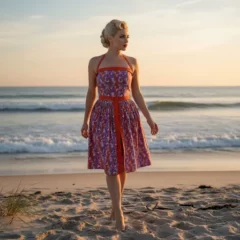 combishort et jupe décor