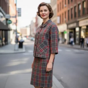 ensemble Tartan décor