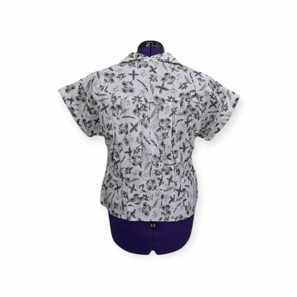 Chemisier rétro dos