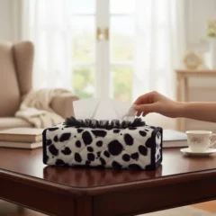boite à mouchoirs dalmatien décor