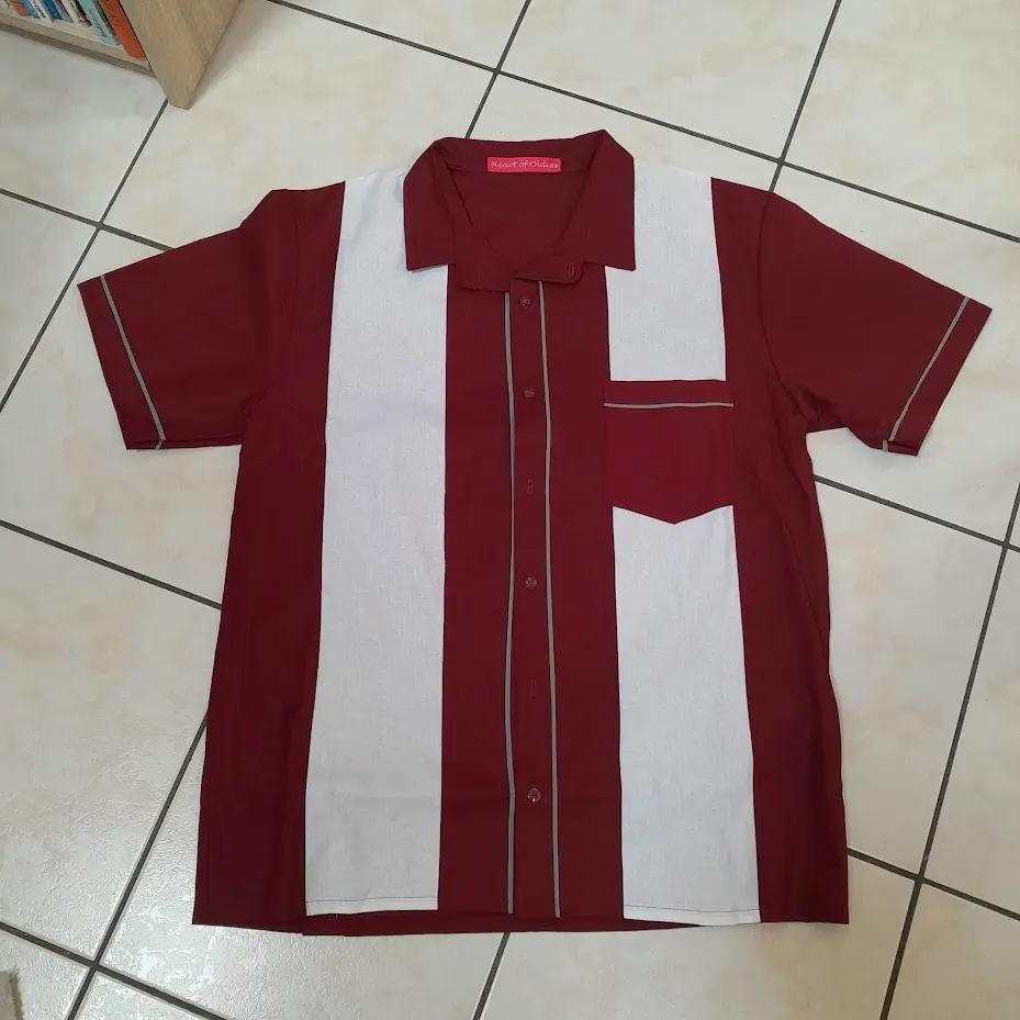 chemise bowling strike face